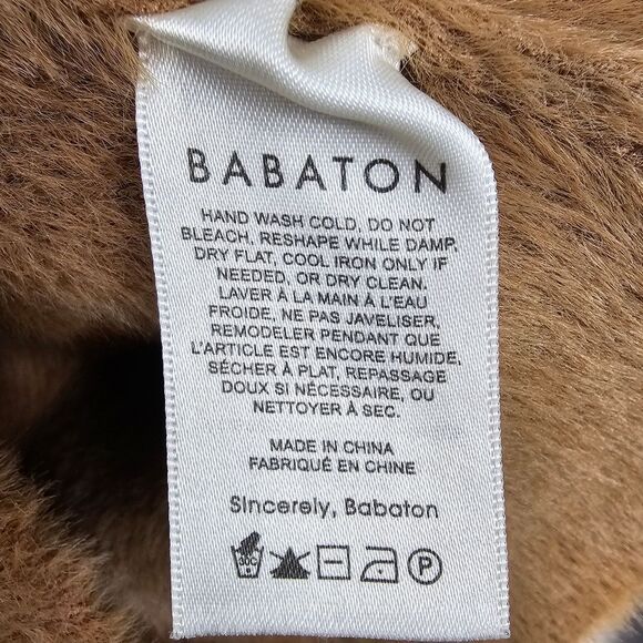 Aritzia Babaton Kuma Eyelash Sweater in Brown - Size S - Picture 9 of 11